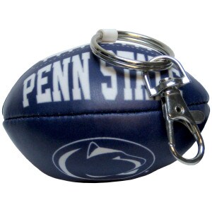 navy football softee keychain with Penn State Nittany Lions